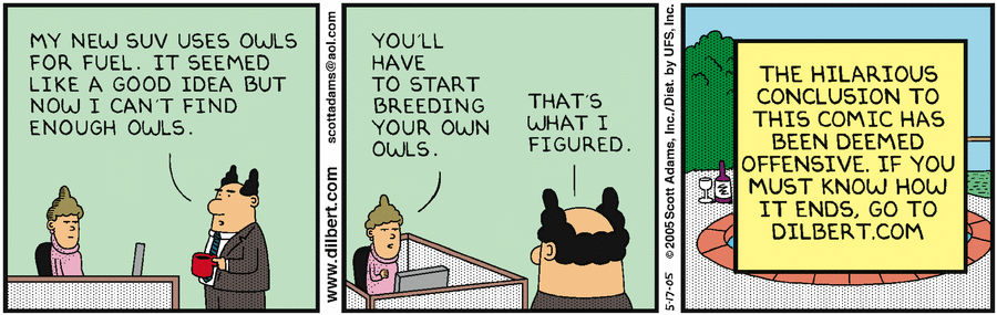 Dilbert Cartoon